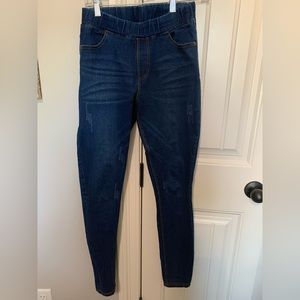 Womens JVINI skinny denim jeggings size small. Dark wash